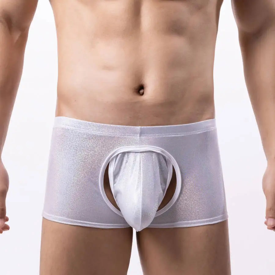Men's Underwear Fashion Underwear High Stretch Boxer Shorts Breathable Soft Men's Shorts Comfortable PlusD7010