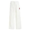 Edgy Streetwear Breathable Summer Loose Fit Casual Wide Leg Pants Women's Low Waist Flowy Palazzo Trousers 100% Nylon