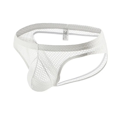 Sexy Men Underpants Thong Jock Strap Man Underwear G String Jockstrap Anal Mesh Buttocks Panties Open Butt Hollow Cueca Hombre