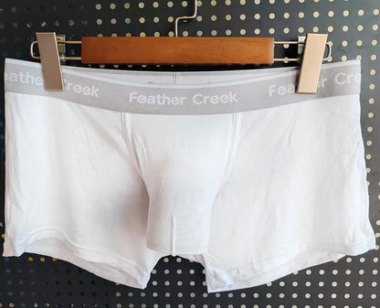 Man Bulge Pouch Underwears Super Big U-Concex Boxers Elastic Modal Crotch Pockets Lingerie Low Waist Briefs Enhancing Underpants