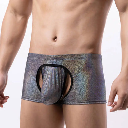 Men's Underwear Fashion Underwear High Stretch Boxer Shorts Breathable Soft Men's Shorts Comfortable PlusD7010