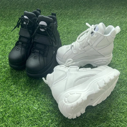 Fashion Women High-top Sneakers Retro Height-increasing Punk Casual Woman Shoes Tennis White Non-slip Comfortable Street Sneaker