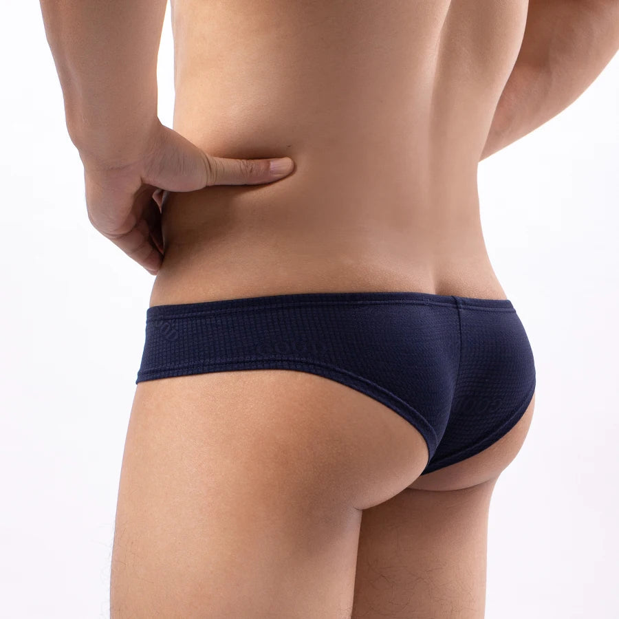 Sexy Men's Boxers Shorts Man Rib fabric Underwear Bulge Penis Pouch Underpants Panties hombre Male Boxer Trunks Lingerie HT079