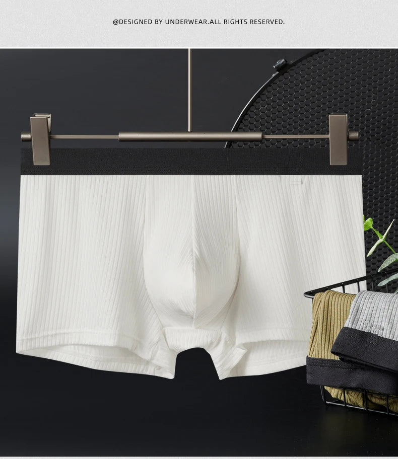 GTOPX MAN Cotton Boxers Shorts Ball Pouch Underwear Large Pockets Adult Sexy Undies