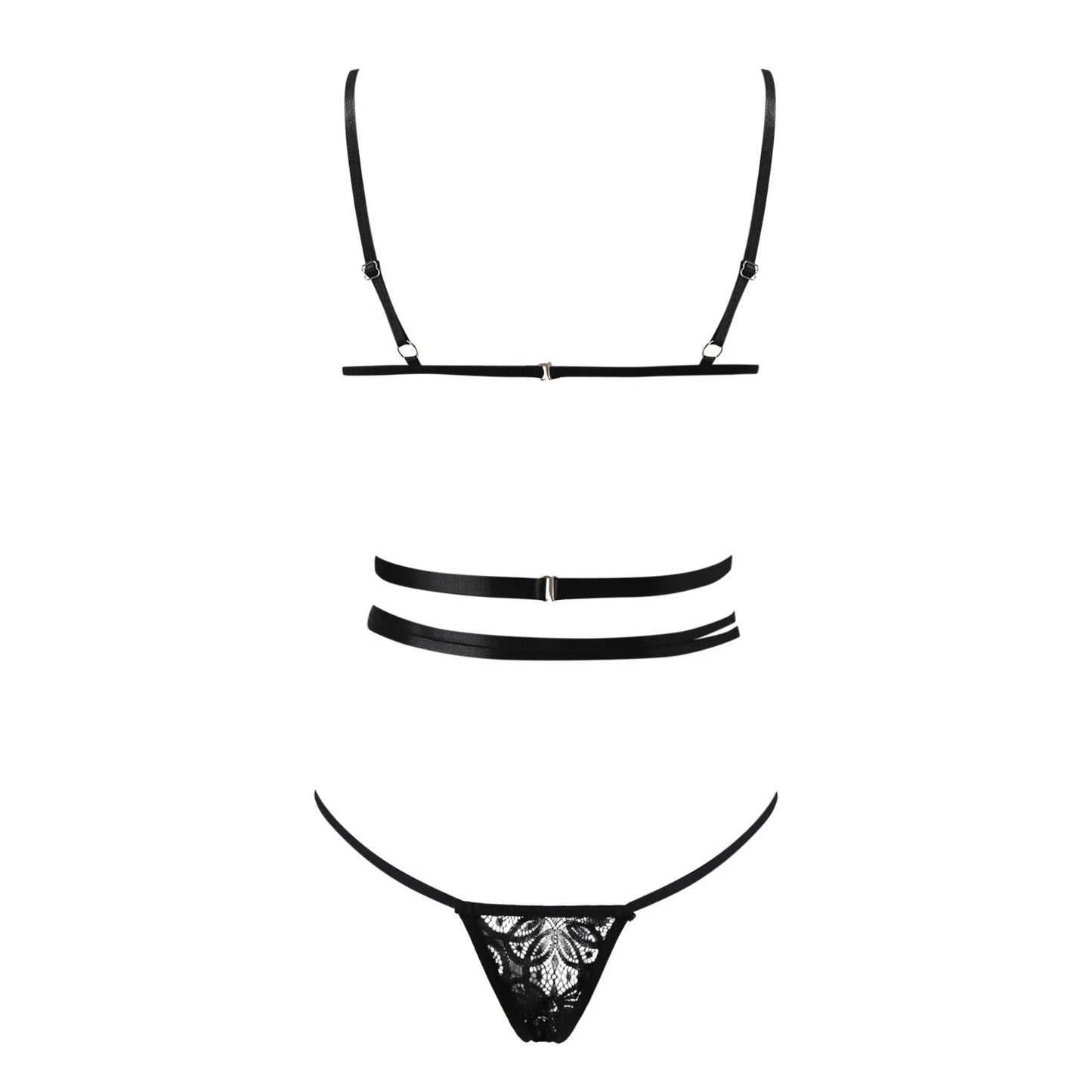 Women Sexy Lace Lingerie Fashion Wire Free Sexy Underwear Set For Women Plus Size Perspective Sexy Lingerie For Women Sleepwear