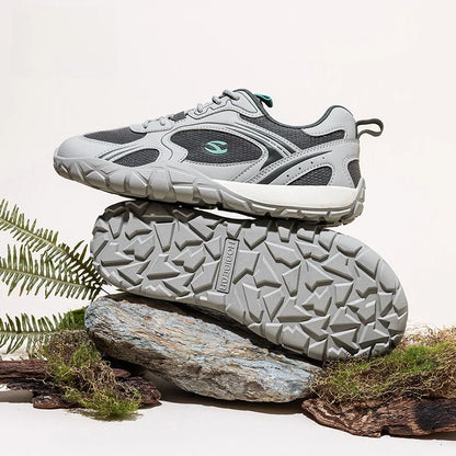 HOBIBEAR Wide Toe Flat Shoes Outdoor Sports Shoes Friendly for Wide Footbed Spring Autumn Casual Daily Shoes Comfortable Brea...