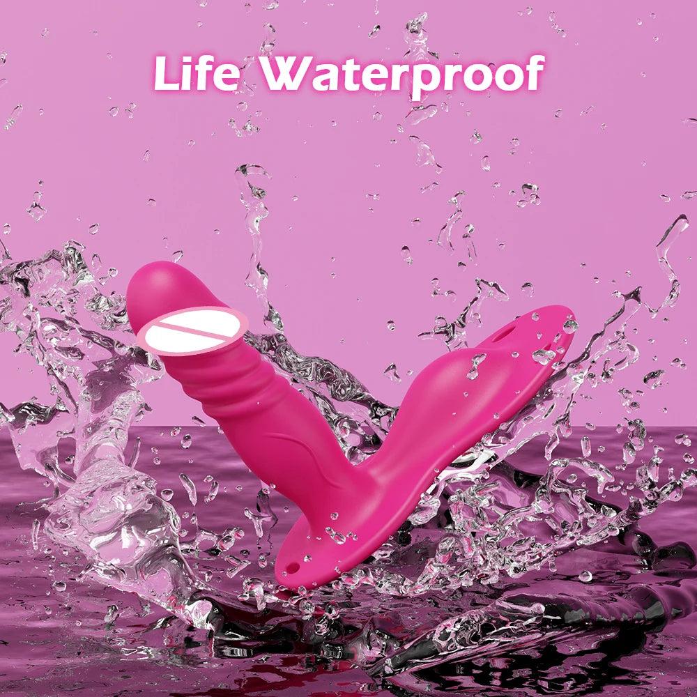 Wearable Panty Vibrators Adult Sex Toys for Women Cushion Clitoral Penetration Vagina Vibrators Dildos Vibration Masturbator