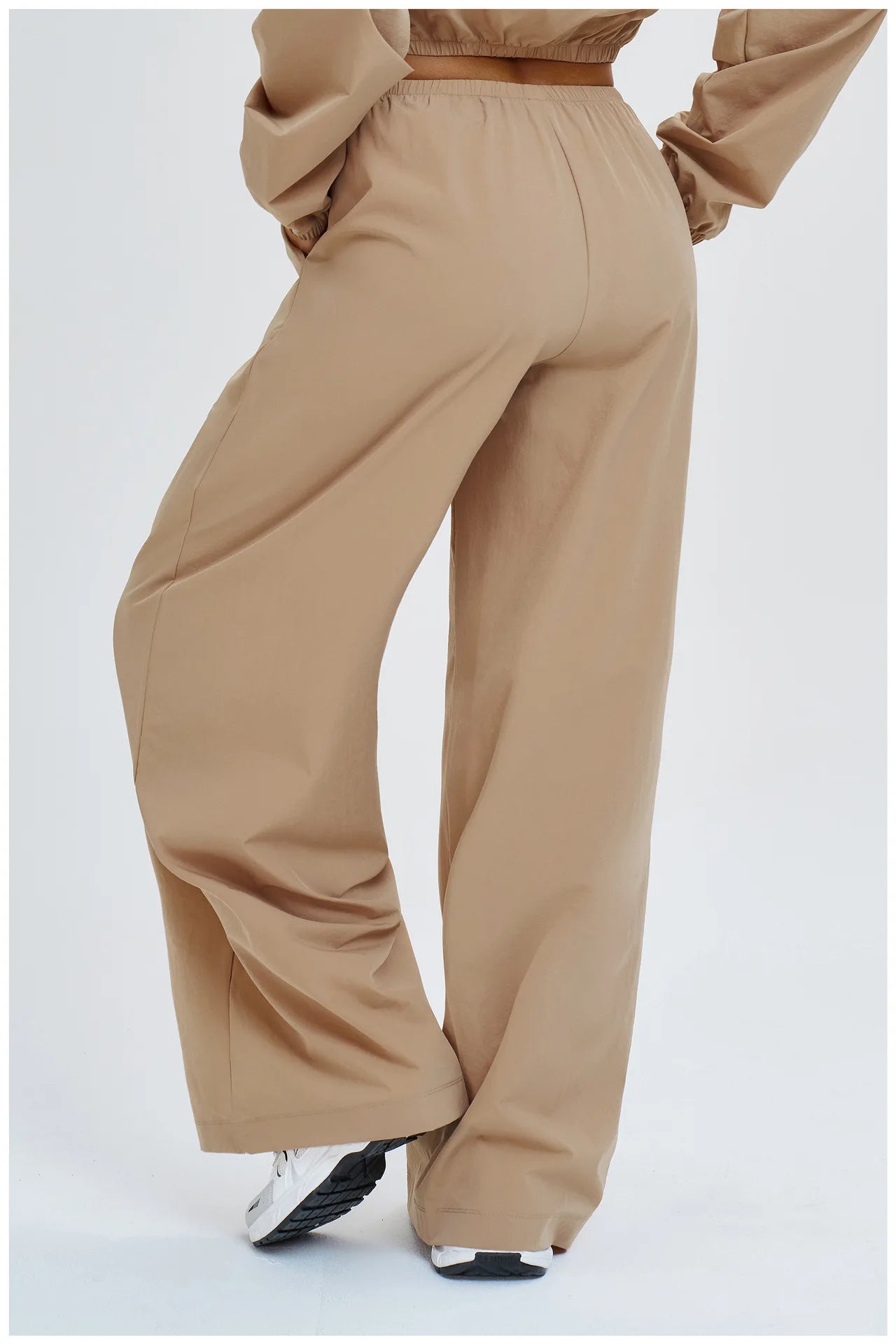 Sun Protection Wide Leg Yoga Pants Women Casual Sports Bell Bottom Pants High Waisted Fitness Pants Female Gym Workout Pants