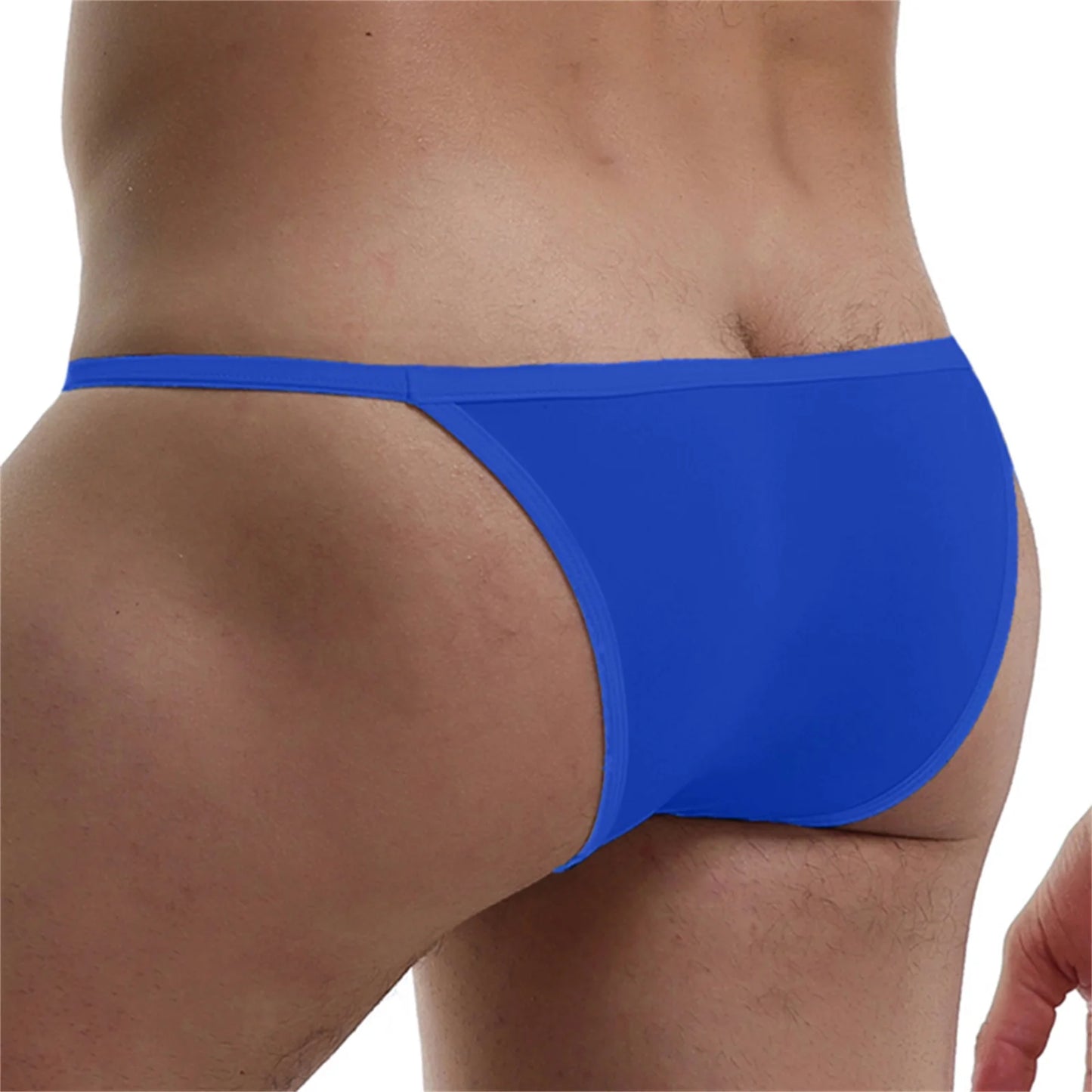 CLEVER-MENMODE Men's Sexy Lingerie Penis Bag Mini Underwear Ultra-Thin Transparent Panties Bikini Briefs Gay G-string Suspenders