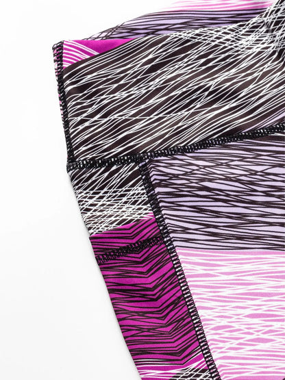 Women's Yoga Pants Printed High Waist Tights Running Fitness Leggings Women Push Up Gym Leggings for Sports Workout Clothing