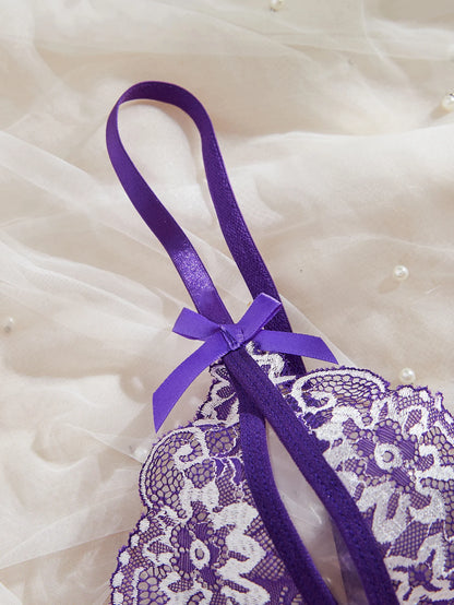 Women Floral Underwear Set, Bra And Thong Sets, Women Clothing, Valentine's Day Gift