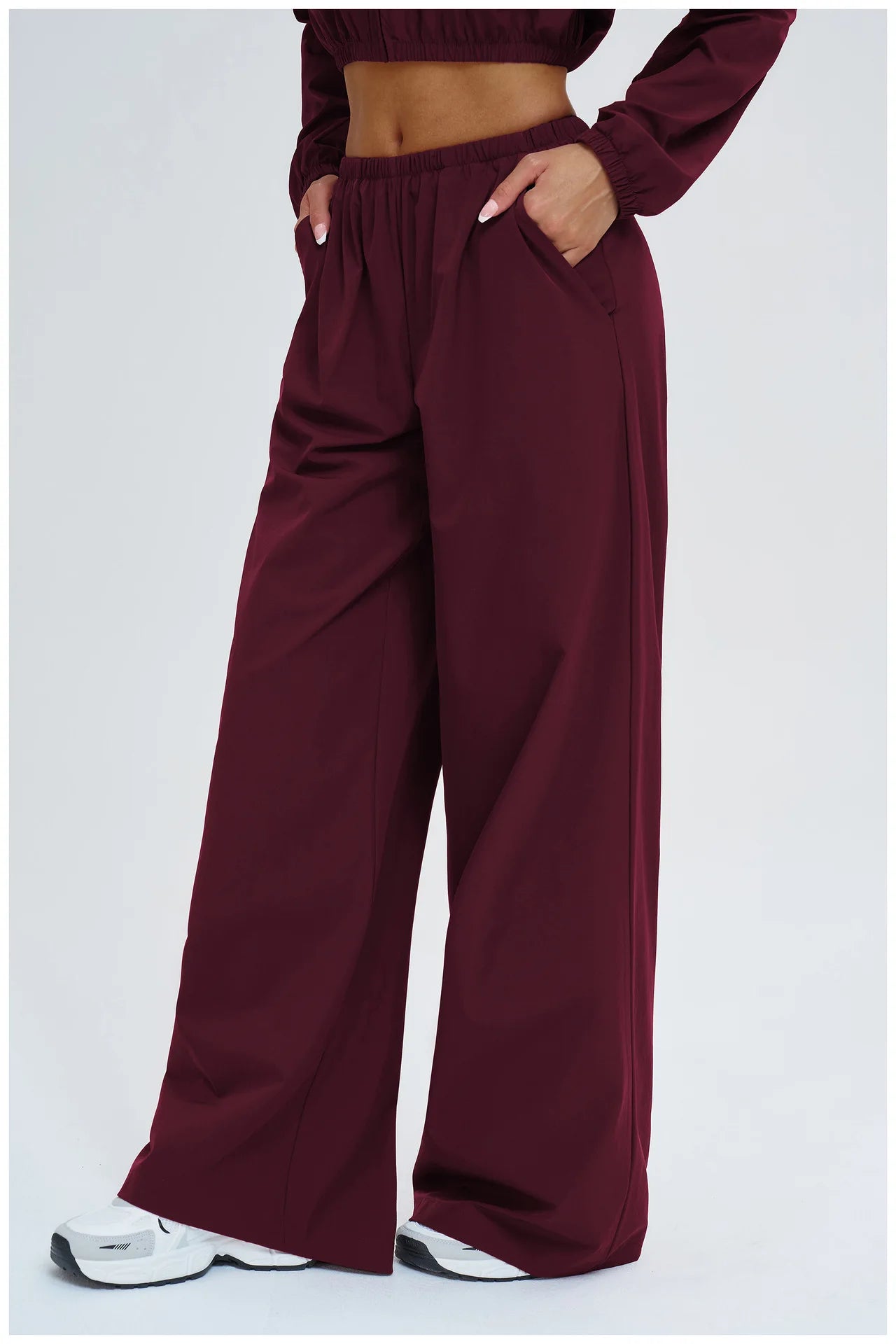 Sun Protection Wide Leg Yoga Pants Women Casual Sports Bell Bottom Pants High Waisted Fitness Pants Female Gym Workout Pants