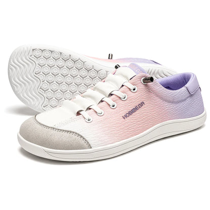 HOBIBEAR Women Mesh Wide Width Barefoot Shoes Unisex Zero Drop Minimalist Sneakers Slip On Breathable Lightweight Walking Shoes