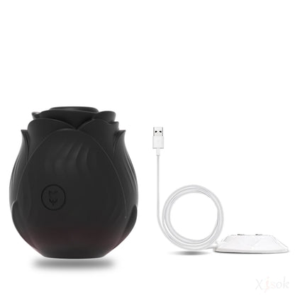 Powerful Sucking Vibrator for Women Vacuum Clitoris Stimulator Female Oral Nipple Clit Sucker Vibrating Adults Sex Rose-Toys