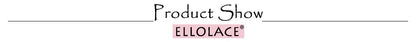 Ellolace Seductive Sexy Lingerie Bra Belt Thong 3PC Set Beautiful Floral Embroidered Intimate Tempted Women Underwear