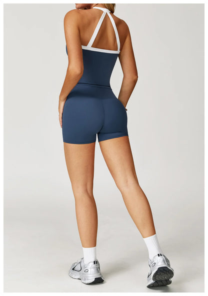 2 Pieces Yoga Set Women Workout Outfits Fitness Clothes Sportswear Gym Tracksuit High Waist Leggings Sports Bra Athletic Wear