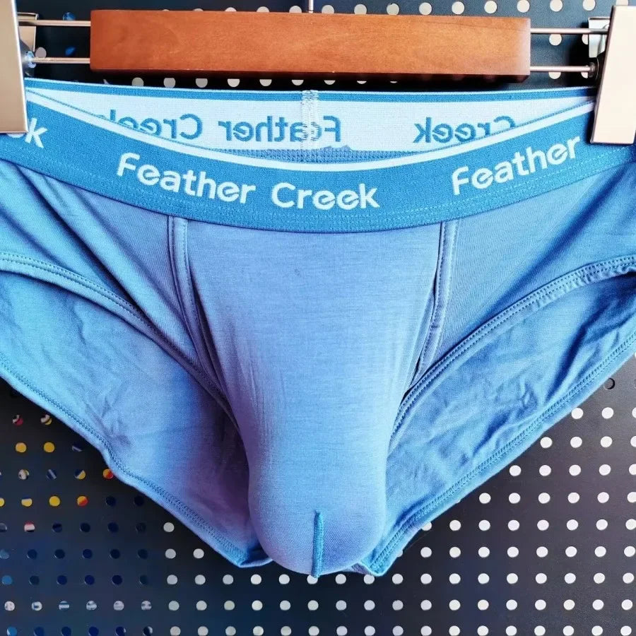 Man Bulge Pouch Underwears Super Big U-Concex Boxers Elastic Modal Crotch Pockets Lingerie Low Waist Briefs Enhancing Underpants