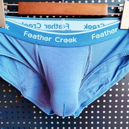 Man Bulge Pouch Underwears Super Big U-Concex Boxers Elastic Modal Crotch Pockets Lingerie Low Waist Briefs Enhancing Underpants