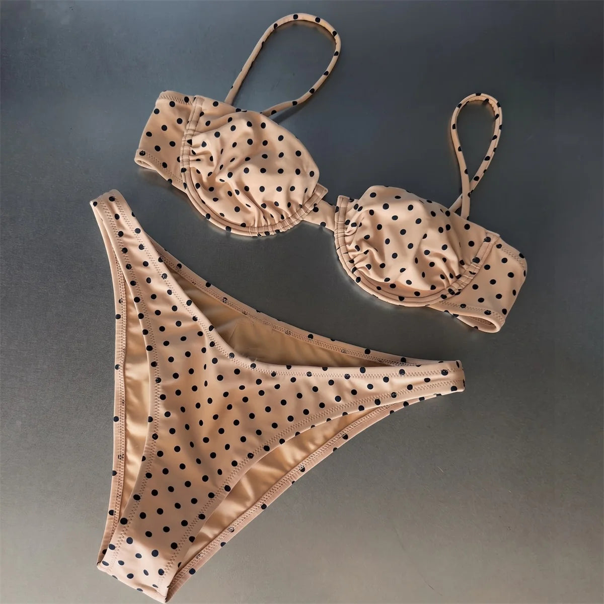 Dot Swimsuit 2026 Micro Bikinis Sexy Women Swimwear Female Push Up Swim Suit Brazilian Bathing Suits Beachwear Bandeau Biquini