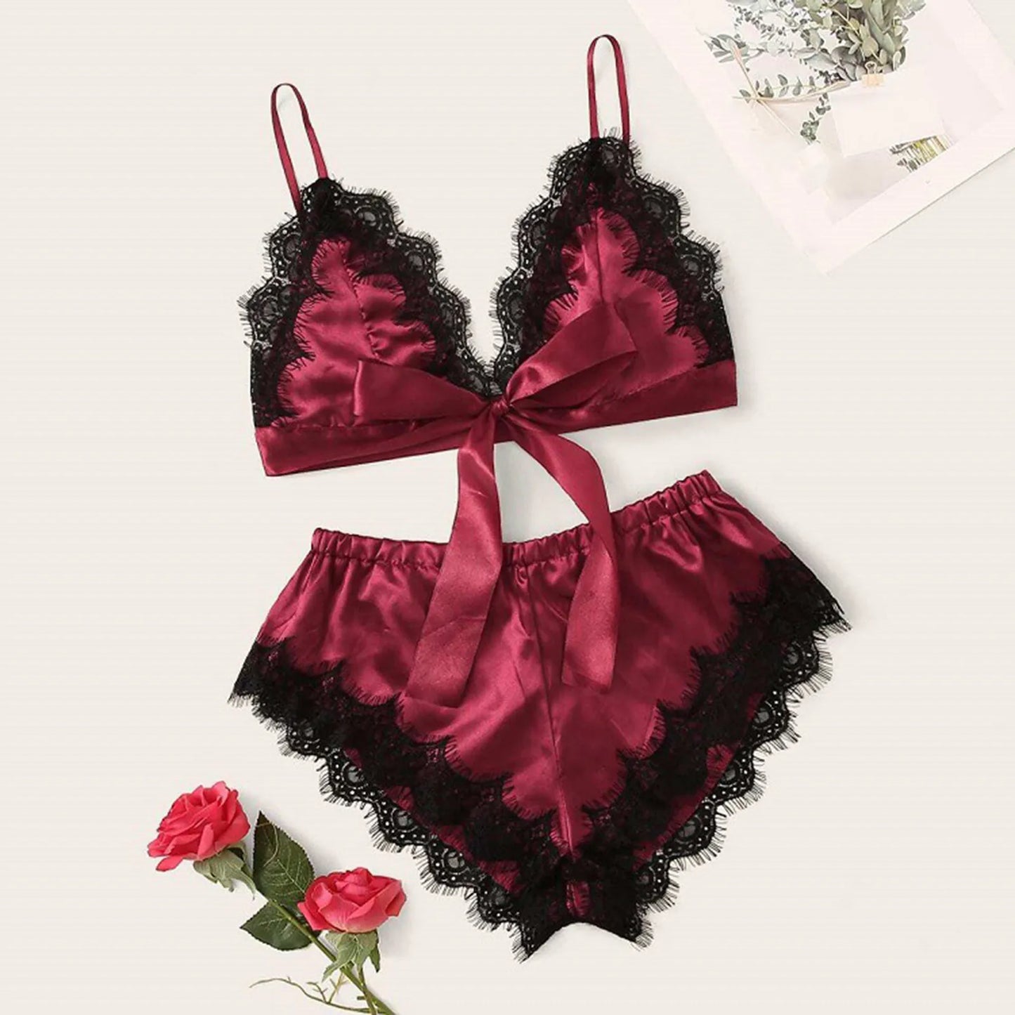 Sexy Babydoll for Underwear Suits Lingerie Underwear Sleepwear Pajamas Women's Lingerie Нижнее Бельё Женское