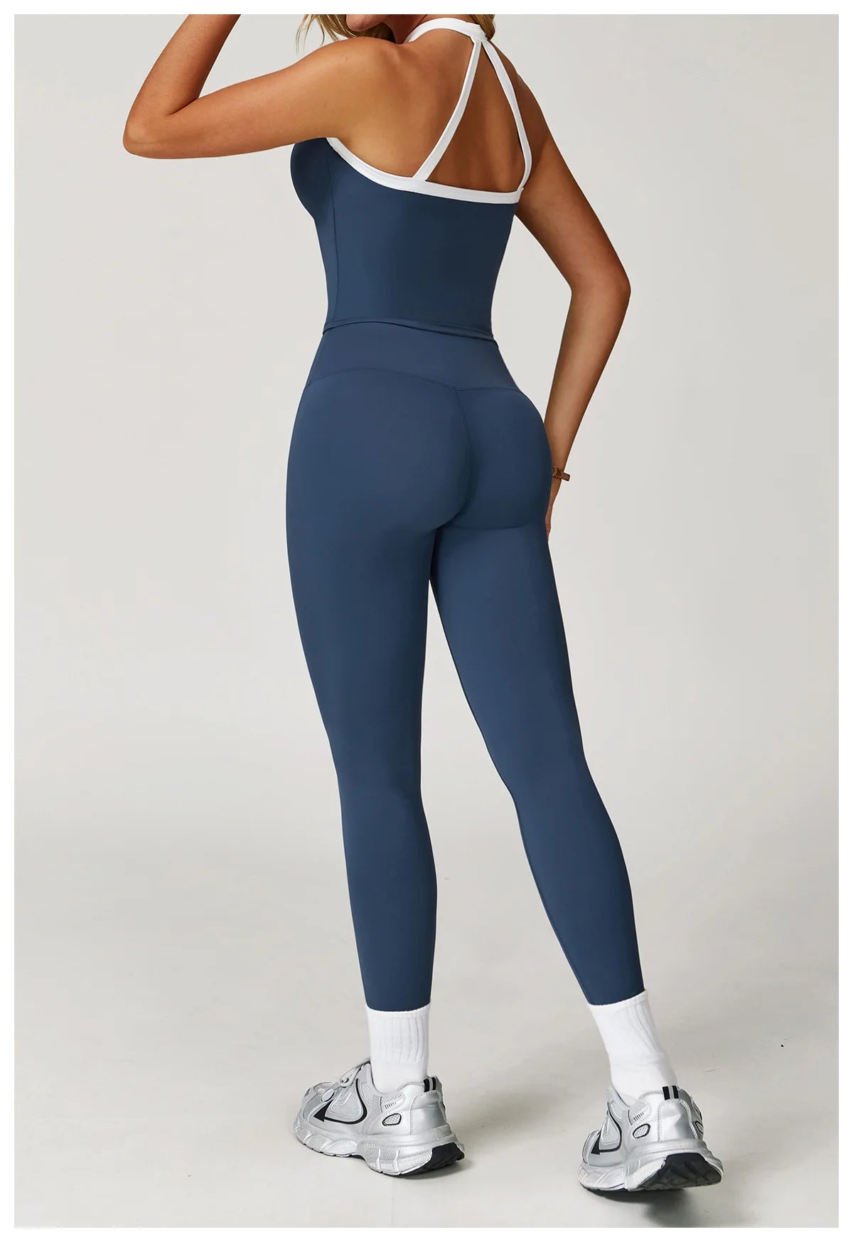 2 Pieces Yoga Set Women Workout Outfits Fitness Clothes Sportswear Gym Tracksuit High Waist Leggings Sports Bra Athletic Wear