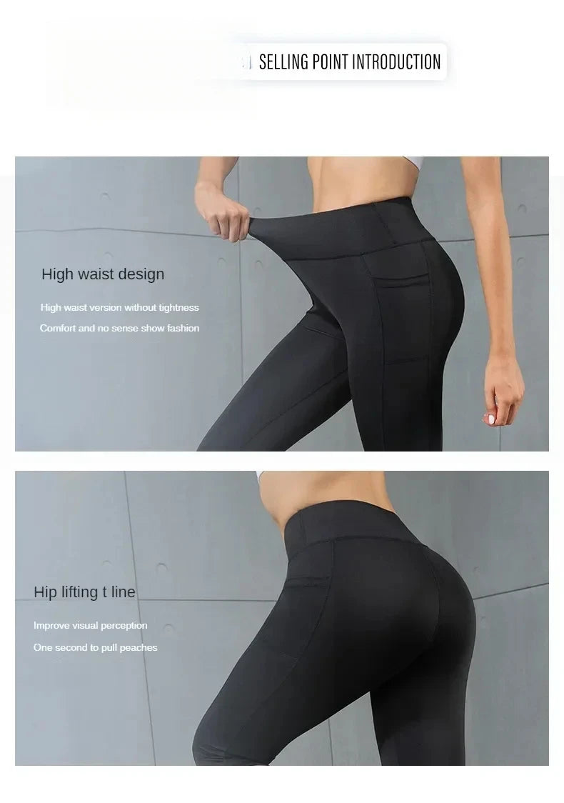 Women's Yoga Pants Printed High Waist Tights Running Fitness Leggings Women Push Up Gym Leggings for Sports Workout Clothing