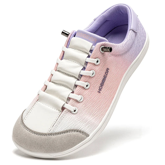 HOBIBEAR Women Mesh Wide Width Barefoot Shoes Unisex Zero Drop Minimalist Sneakers Slip On Breathable Lightweight Walking Shoes