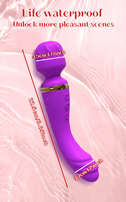 Powerful Ava Bar Vibrator Wand Dildos Sex Toys for Woman Dual Motor Clit G-Spot Clitoris Stimulator Vibrators Sex Toy for Couple