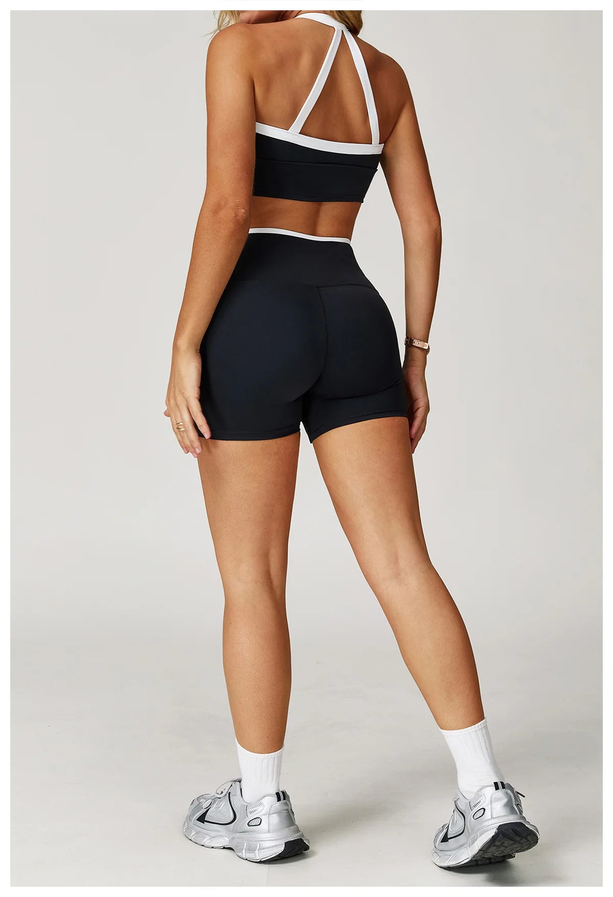 2 Pieces Yoga Set Women Workout Outfits Fitness Clothes Sportswear Gym Tracksuit High Waist Leggings Sports Bra Athletic Wear
