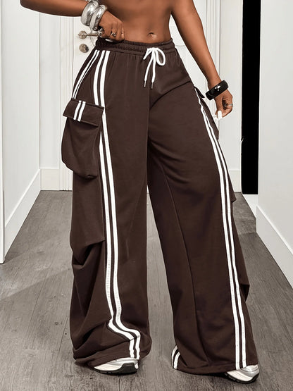 Women's Fashion Casual Pants, Street Cool Y2K Style