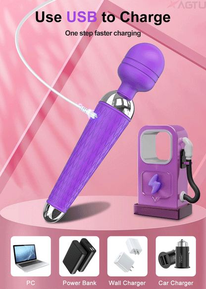Powerful Ava Bar Vibrator Wand Dildos Sex Toys for Woman Dual Motor Clit G-Spot Clitoris Stimulator Vibrators Sex Toy for Couple