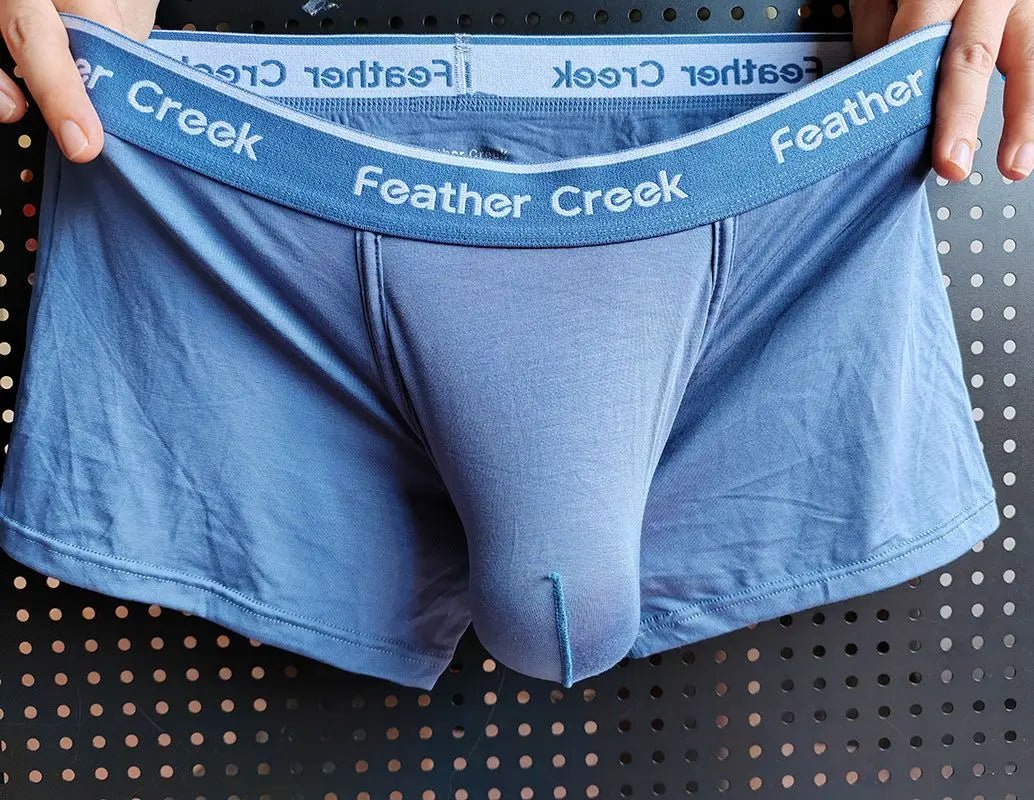 Man Bulge Pouch Underwears Super Big U-Concex Boxers Elastic Modal Crotch Pockets Lingerie Low Waist Briefs Enhancing Underpants