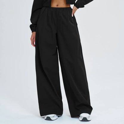 Sun Protection Wide Leg Yoga Pants Women Casual Sports Bell Bottom Pants High Waisted Fitness Pants Female Gym Workout Pants