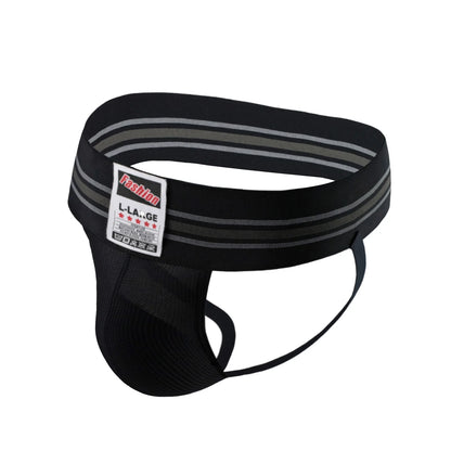 Sexy Underwear Men Thong Man Jock Strap Lingerie G String Jockstrap Penis Pouch Cueca Homem Underpants Wide Waistband Panties