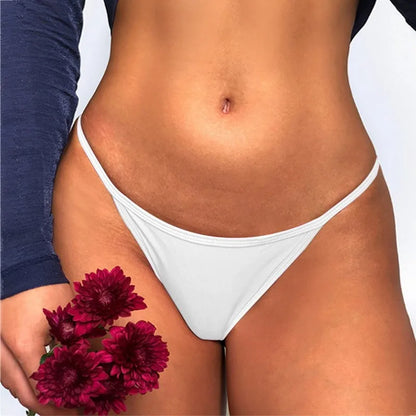 Sexy Thong Women Low Waisted Panties Cotton Crotch Comfort G String Sexy Lingerie Women Underwear Erotic Games Sex Clothing