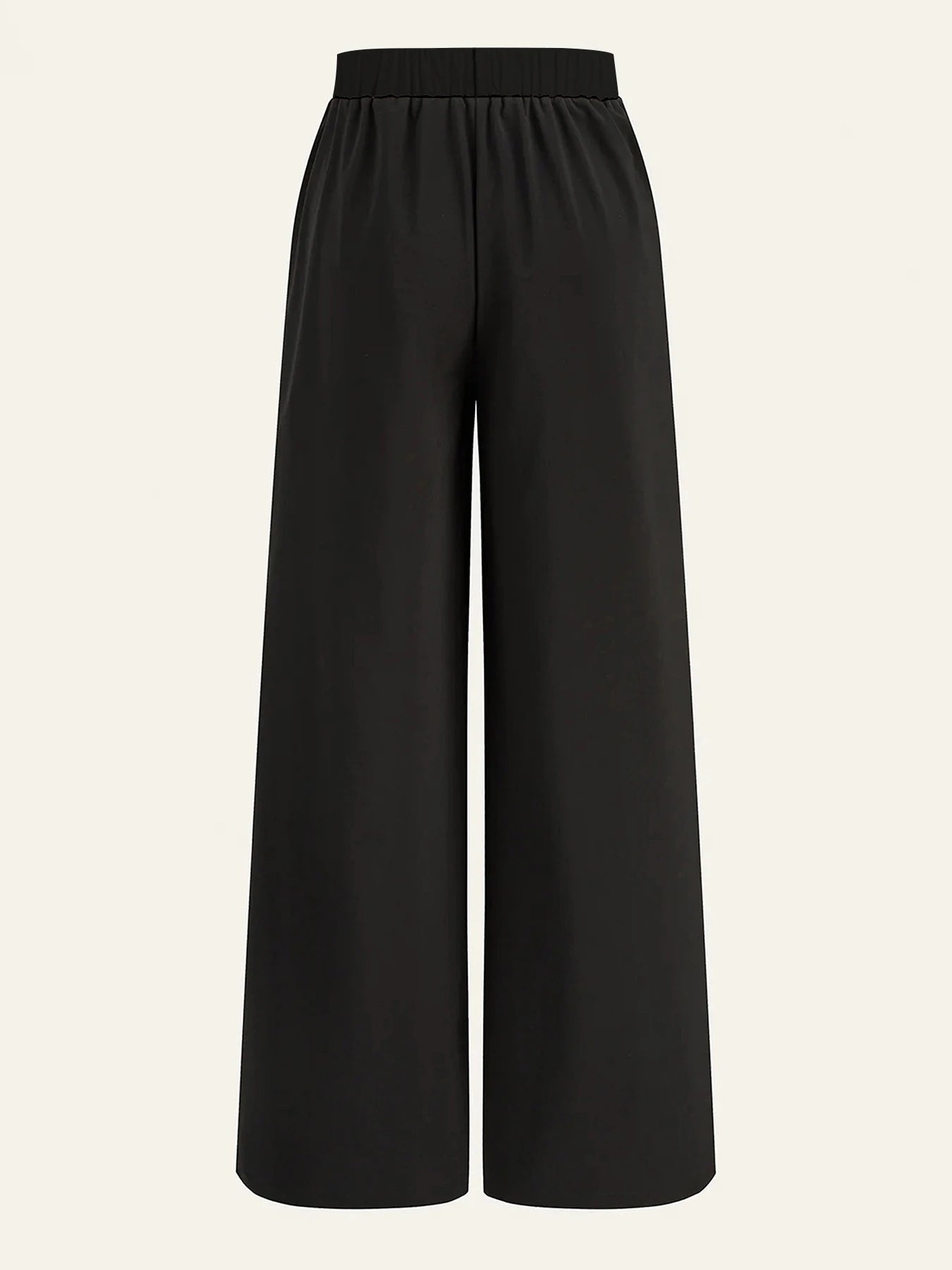 Women's Casual Pants, a Must-Have for Trendy Looks, Summer Cool and Unique Style, Sun and Moon Lines Printed with Contrasting Colors, Wide-Leg Casual Pants with White Lines on the Side, Loose and Comfortable Women's Casual Pa