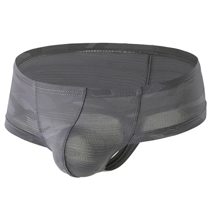 Men's Underwear Printed Boxers Shorts Soft Underpants U Convex Calzoncillos Hombre Panties