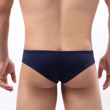 Sexy Men's Boxers Shorts Man Rib fabric Underwear Bulge Penis Pouch Underpants Panties hombre Male Boxer Trunks Lingerie HT079