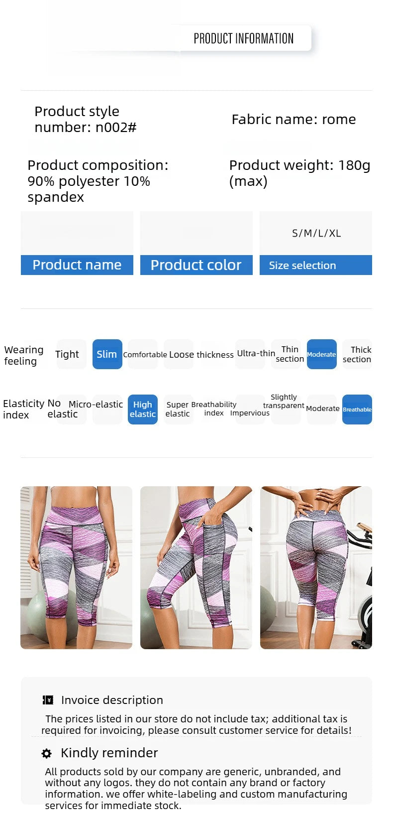 Women's Yoga Pants Printed High Waist Tights Running Fitness Leggings Women Push Up Gym Leggings for Sports Workout Clothing