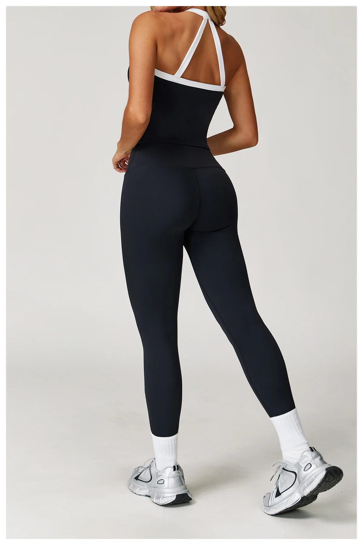 2 Pieces Yoga Set Women Workout Outfits Fitness Clothes Sportswear Gym Tracksuit High Waist Leggings Sports Bra Athletic Wear