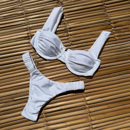 Dot Swimsuit 2026 Micro Bikinis Sexy Women Swimwear Female Push Up Swim Suit Brazilian Bathing Suits Beachwear Bandeau Biquini