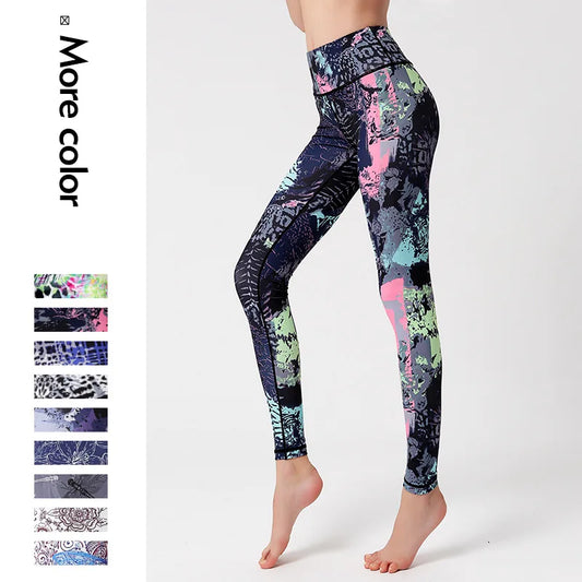 High Waisted Yoga Pants for Women, Female Cultivator Pants, High Waist, Hip Lift, Dance Wear, Stretch Sports Gym Pants,