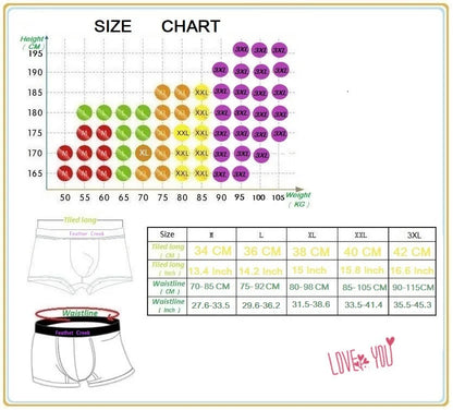 GTOPX MAN Cotton Boxers Shorts Ball Pouch Underwear Large Pockets Adult Sexy Undies