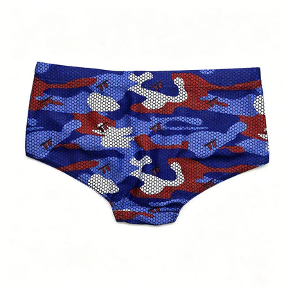 Sexy Swimming Trunks Mens Camouflage Swim Boxer Briefs Swimwear Young Man Swimsuit Beach Surfing Bathing Suit Shorts Zwembroek
