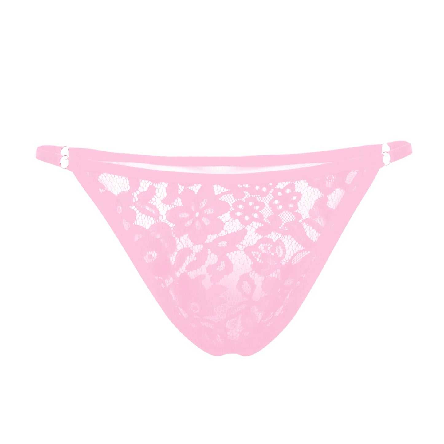 Men's Sexy Underwear Thin String Waist Lace Panties Men Strap Erotic Lingerie Sissy Clothing Low Waist Panty