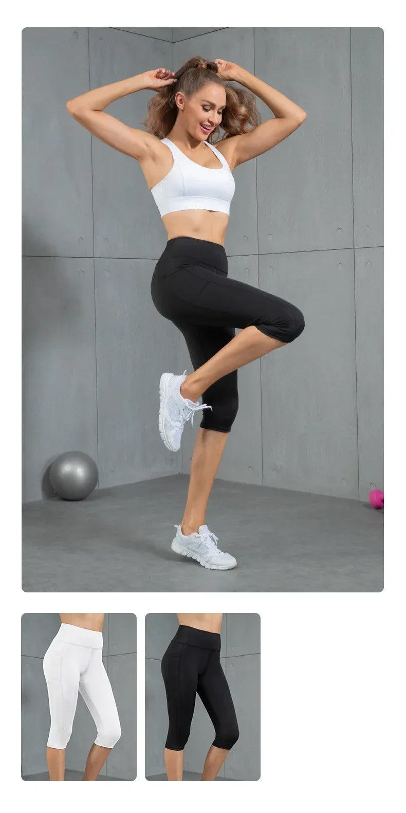 Women's Yoga Pants Printed High Waist Tights Running Fitness Leggings Women Push Up Gym Leggings for Sports Workout Clothing