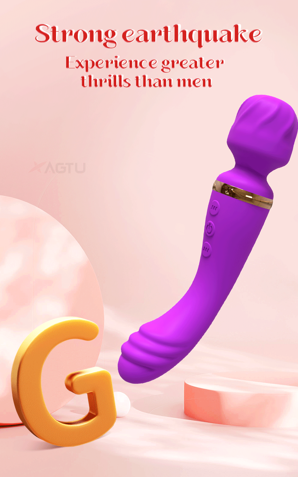Powerful Ava Bar Vibrator Wand Dildos Sex Toys for Woman Dual Motor Clit G-Spot Clitoris Stimulator Vibrators Sex Toy for Couple