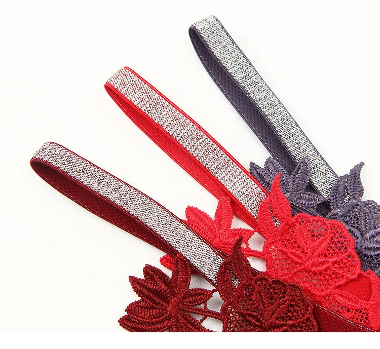 Women Sexy Jewelry Diamond Seductive Erotic Thong G-String Perspective Hollowed Out Embroidery Sexy Underwear Girlfriends Gifts