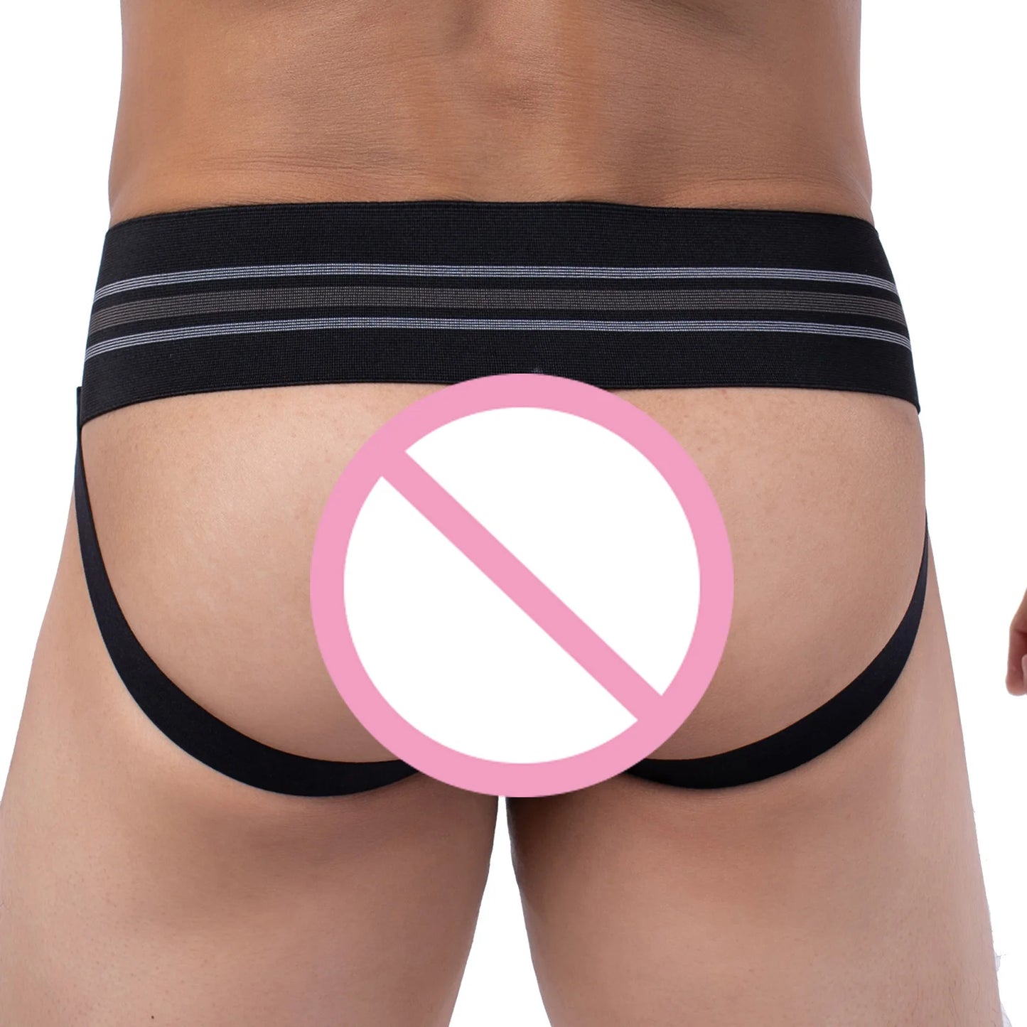 Sexy Underwear Men Thong Man Jock Strap Lingerie G String Jockstrap Penis Pouch Cueca Homem Underpants Wide Waistband Panties