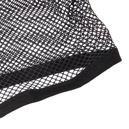 Sexy Mesh Boxer Men Underwear See Through Panties Transparent Low Waist Nightwear Boxer Shorts Boxershorts Underpants